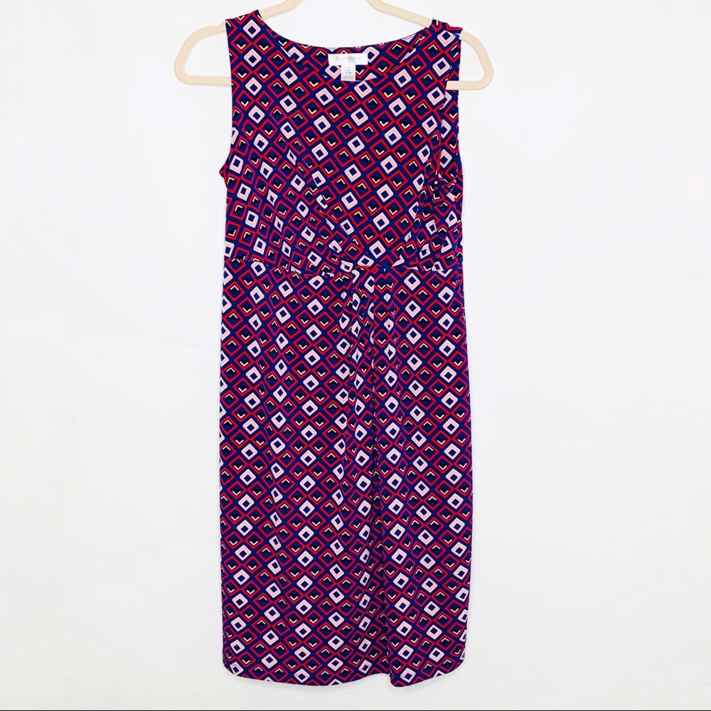 Motherhood Maternity Geometric Print Dress